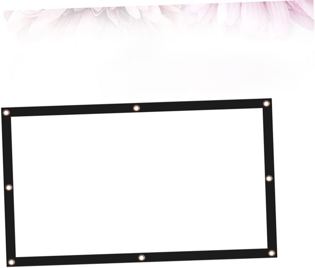 Portable Projector Screen High End Fiber Projection Screen for Office Home Theater Use