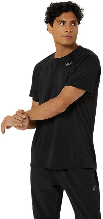 ASICS Men's ACTIBREEZE Knit Short Sleeve TOP Running Apparel