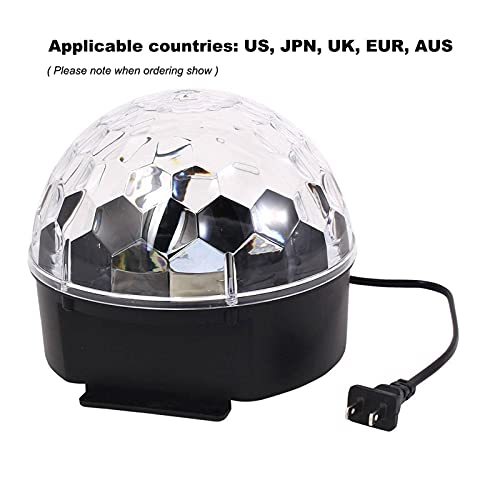 Sound Control Grote Magische Bal LED Licht Kristal Magische Bal Podium Sfeer Projectie Licht KTV Bar Flash Disco Licht: - Image 5