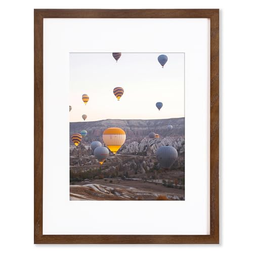 Marsmiles 11x14�C���` �ؐ��ʐ^�t���[�� �č����B �V�R�I�[�N���C�� �ʐ^�p�v���L�V�K���X�t�� 8x10�C���` �}�b�g�t�� 11x14�C���` �E�H�[���i�b�g 1�p�b�N