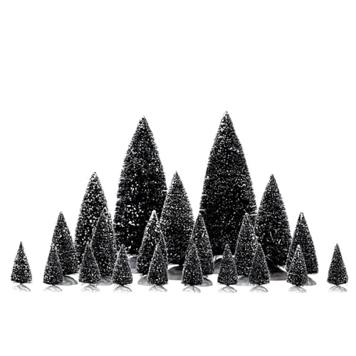 0728162047687 LEMAX - Assorted Pine Trees - Set of 21