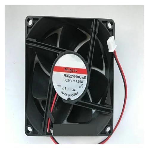 Ventilateur 24v 4.80w d'extraction de chaleur format 8025 carré 8cm