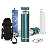 4ALLFAMILY VOYAGER MINI AUTO Shut Off USB TSA Medication Cooler Travel Case Keeps Fridge Temp 36F-46F + Biogel Ice Pack |Perfect Medical Cooler Diabetes Insulin Eye Drop Arthritis (Mini Green)