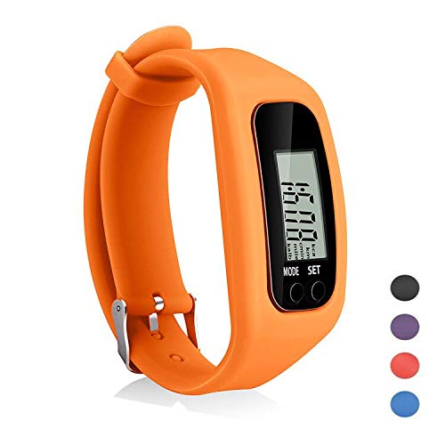 Coch Fitness Tracker Watch, Simply Operation Walking Running Pedometer with Calorie Burning