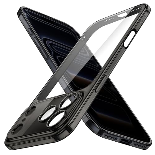 JETech Dünn Hülle für iPhone 17 Pro Max, Schwarz