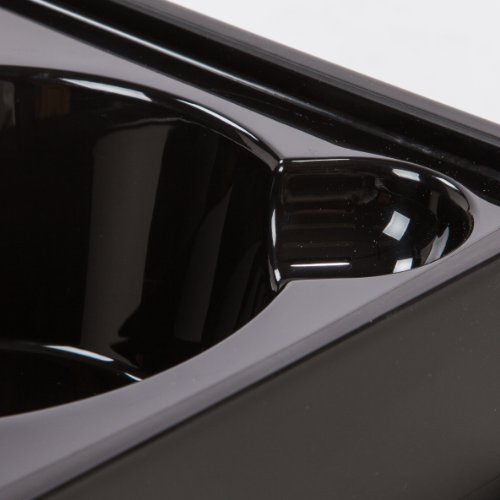 Iris Usa 13 Lbs / 12 Qt Medium Elevated Feeder With Airtight Pet Food Storage Container, Dry Food Bin With Removable Dog Bowls In Lid, At Home Or Camping Pet Food Container, Smoke/Black #TOP5