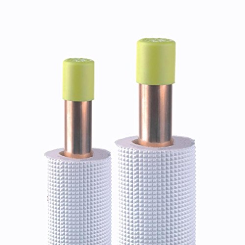 liaison frigorifique - double - 1/4 et 1/2 - isolée pe - 10 mètres - eid distribution 10tib1412