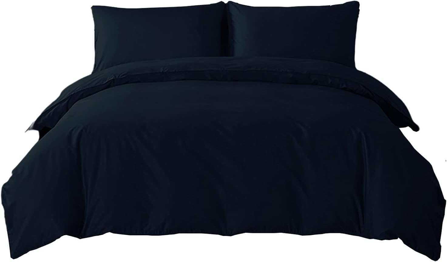 90inch Cotton Quilt Cover Single Piece,Pure Cotton Home Textile Solid Color Bedding (Twin:68x90, Tibetan Blue)