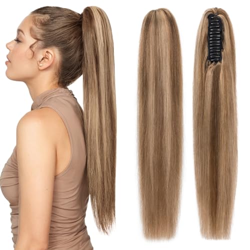 Human Hair Claw Clip Ponytail, Claw Clip Human Hair Ponytail,Effortless