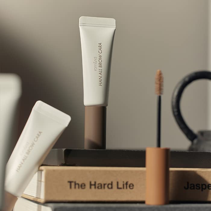 rom&nd Han All Brow Cara 04 Merry Blondy - Natural Volumizing Eyebrow Mascara for Bleached & Light Hair | Long-Lasting, Smudge-Proof Brow Tint - Image 4