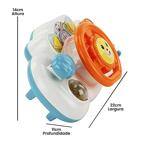 Volante Musical de Atividades - BBR Toys (Laranja)