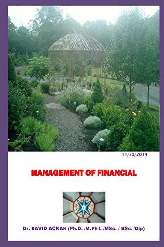 Management of Finance: Finance