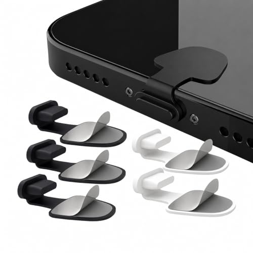 USB Dust Plug Charm Type C-Dustproof Plug, Dust Cover Port Plug Protection Compatible with All Smartphones and Tablets