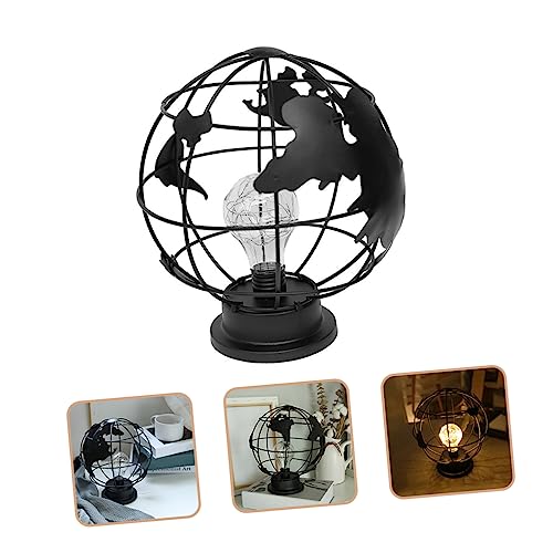 ERINGOGO globo luz noturna decoração de luz noturna adorno de globo de geografia luz oca pilha aaa p
