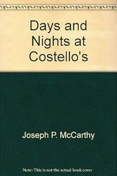 Hardcover Days and nights at Costellos's Book