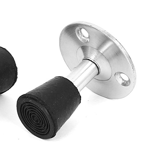 Tope de cuña de puerta y parachoques de acero inoxidable para rodapié 3