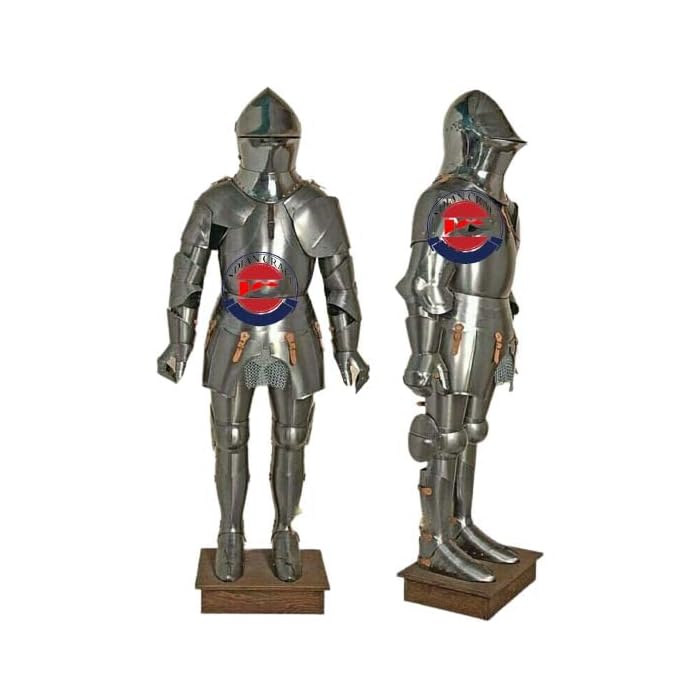 Buy Medieval Armor 18 Gauge Steel Wearable Battle Ready Full Body Armor Suit Halloween Costume