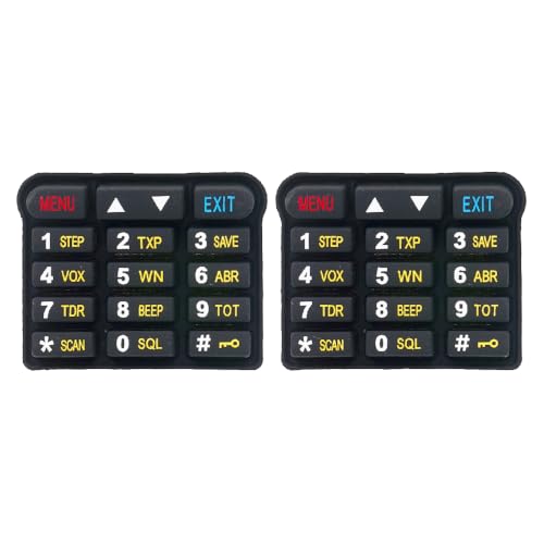 Teclados de goma para renovación de radios Baofeng UV-9RPLUS de dos vías