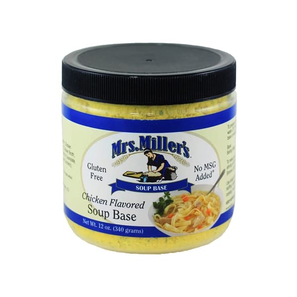 Mrs Millers Homestyle Chicken Soup Base 2 Jars/Gluten Free - No MSG