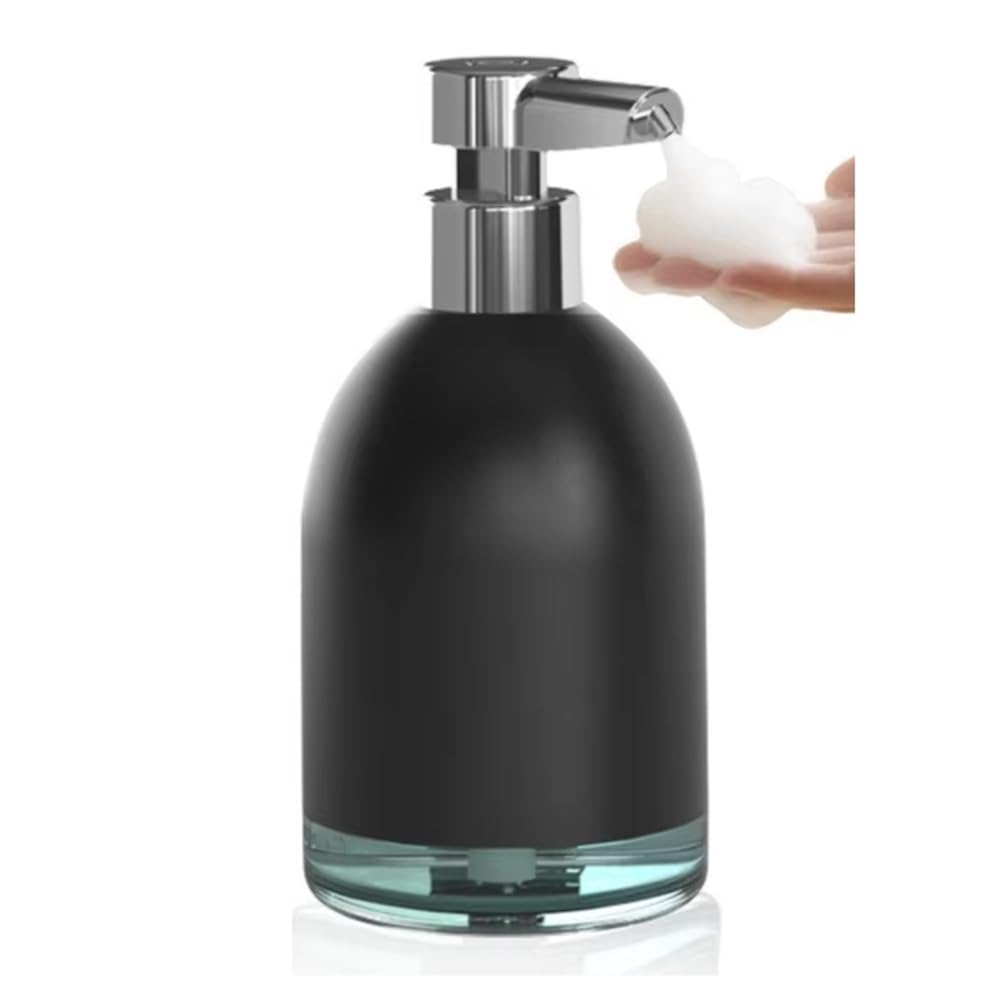IJSDNVJNDX Soap Dispenser Automatic Soap Dispenser Kitchen Soap Dispenser Toilet Soap Dispenser Black Foam