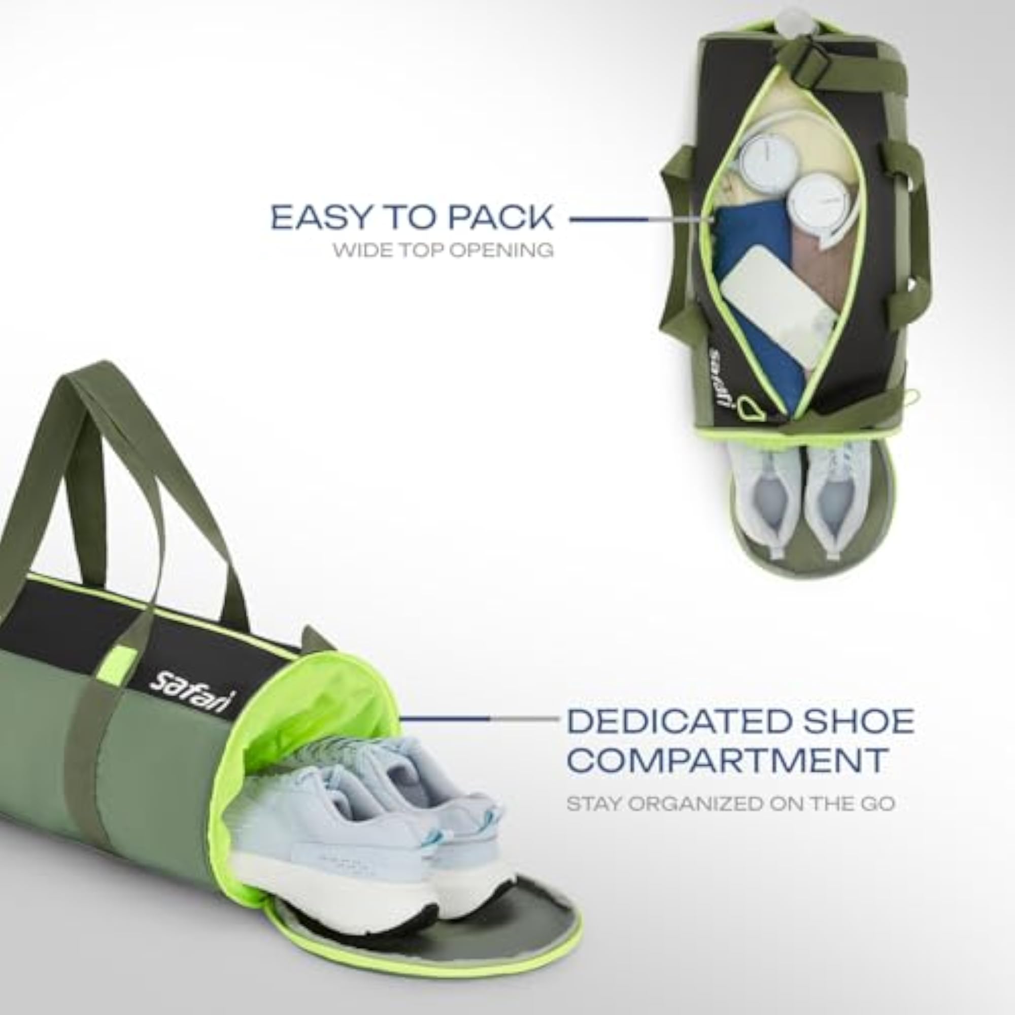 Trainer Duffle Bag with Shoe Compartment, Unisex
