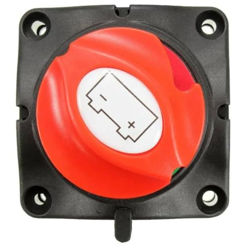 Auto Disconnect Switch 12V 24V Marine 600A Dual Mass Cut Off Switch Current Boat Car Main Switch Works With All Vehicle Models