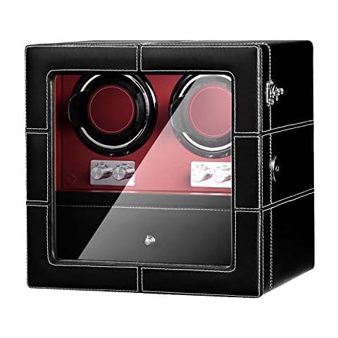 JQUEEN Automatic Watch Winder with Adjustable Modes Cover