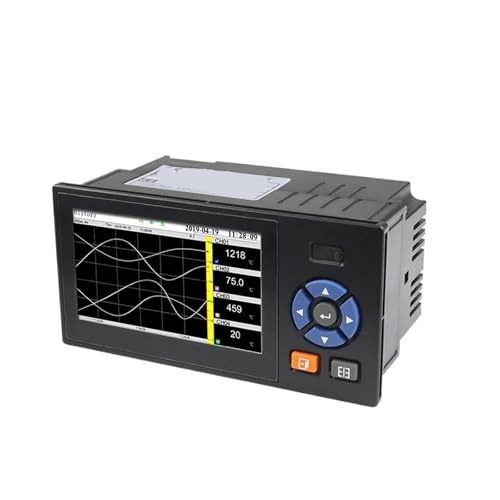 Paperless Recorder Industrial Data Logger Muti Channels Temperature Datalogger Curve USB Data Transfer(1 Channel)