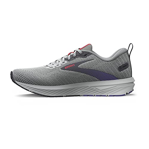 Brooks Brooks Men’s Revel 6 Neutral Running Shoe - Dawn Blue/Cayenne/Nine Iron - 9 Medium