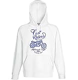  Teesandengines Men\'s Ducati 250 f3 Fast Riders White Hoodie Size Small