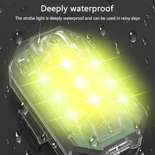 Iluminación impermeable anticolisión para motocicletas nocturnas y SUV 6