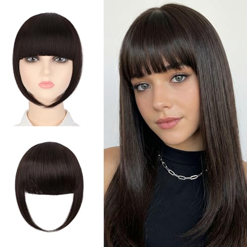 Qunlinta 50g Thick Clip-On Fringe with Temples