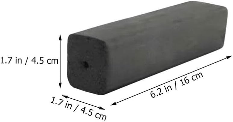 Yardwe Bamboo Charcoal 5 Stove Fire Tablets Grill Camping Household Portable Fire Supply