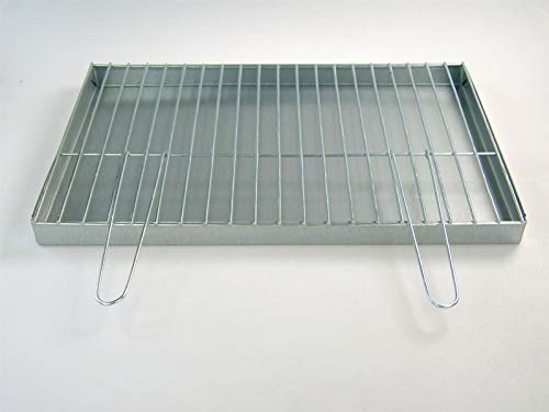 Mxclimate Kaminrost-Set Mit Aschekasten – 71,1 Cm, Aus Schmiedeeisen, Für Kaminofen & Feuerstelle