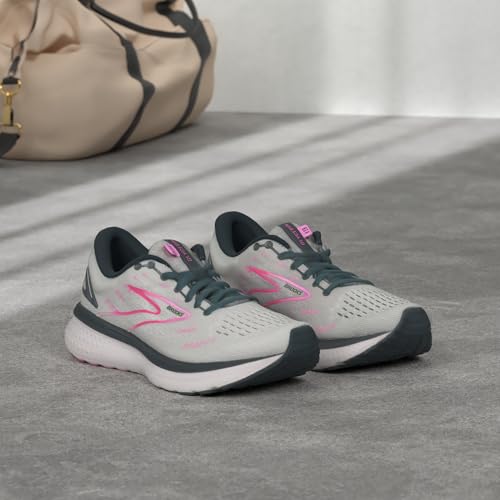 Brooks Brooks Women's Glycerin 19 Neutral Running Shoe - Ice Flow/Navy/Pink - 5