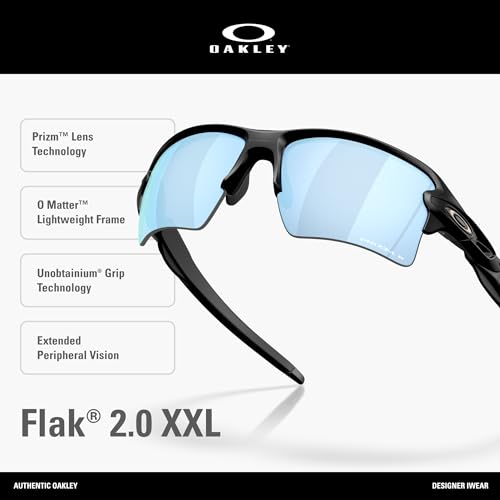 Image of Oakley Flak 2.0 XXL OO9488 Rectangle Sunglasses for Men for Women