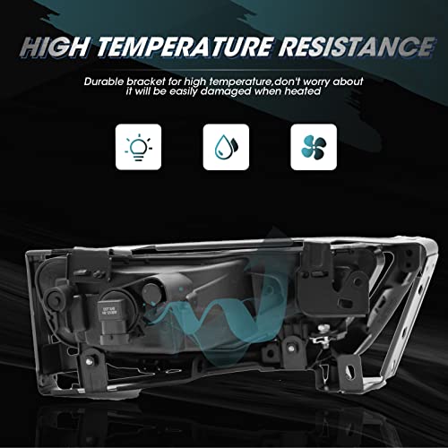 RAPOOSANS Driving Fog Lights Lamps Assembly for 2013 2014 2015 Honda Accord 4 Door Sedan Fog Light Replacement with H8 12V 35W Bulbs & Switch and Wiring Kit by RAPOOSANS - Image 7