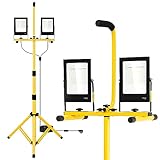 baustellenlampen einschalten 【Vielfältige Einsatzmöglichkeiten】Perfekt für draußen und drinnen. Zum Beispiel verschiedene Baustellen, Autoreparaturen in der Nacht, Basteln und sogar Outdoor-Camping.