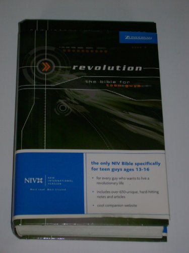 Revolution: The Bible for Teen Guys-NIV [B-NI-Z... B001TIBOW0 Book Cover