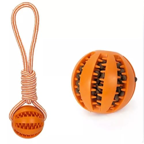 Corda com Bola Petisqueira Escova Dente Mordedor