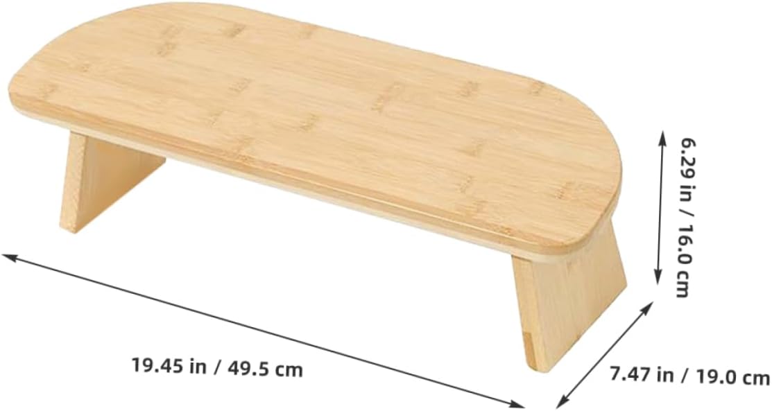Meditation Stool Kneeling Seat for Zen Practices Portable and Lightweight Yoga Bench for Home Travel and Outdoor Use and Comfort