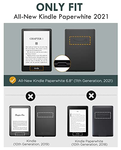 MoKo Kompatibel mit Kindle Paperwhite 11. Generation 2021 Displayschutzfolie, 2 Stück Anti-Kratz Blendfreie Schutzfolie PET Screen Protector Volle Deckung für Kindle Paperwhite Signature Edition, matt