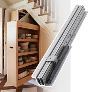 ENWYTE Schubladenschienen Treppenschienen Kugelschlitten (1000-225)