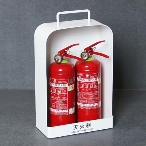 Vitrina de extintor de incendios para montaje en pared, funda decorativa para mayor seguridad y estética