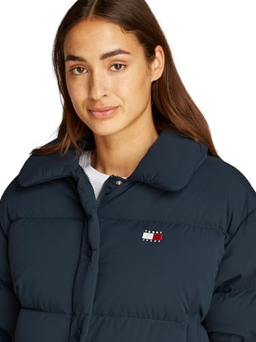 Tommy Hilfiger TJW CRP BADGE COLLAR DOWN PUFFER Ceket Kadın - Görsel 4