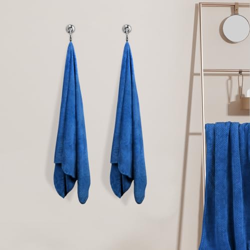 Homexcel Bath Towel Set Pack Of 2, 30 X 60 Inches Large Microfiber Bath Towels, Soft, Absorbent, And Quick Dry Towels For Bathroom, Pool, Beach thumb #5