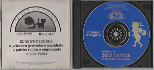 Juca Chaves - Cd O Melhor O Menestrel Do Brasil - O Humor Inteligente - 2001