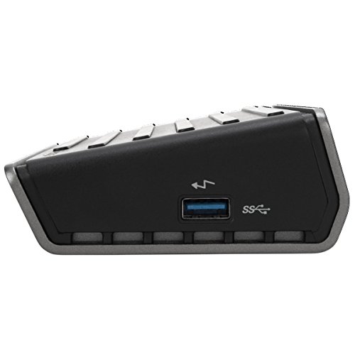 Image of Targus Universal USB-C D180 DV4K Docking Station with Power 60W, 6.75 x 3.6 x 1.5 Inches, Black (DOCK180)