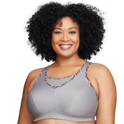 Image of Glamorise Women's Stretch Cotton Non-Wired Sports Bra