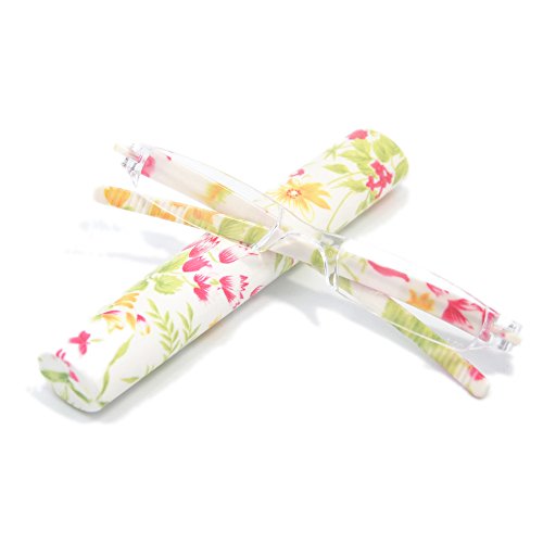 超便利リムレス携帯用老眼鏡 おしゃれリーディンググラス 度数yr6000 5色選択可能